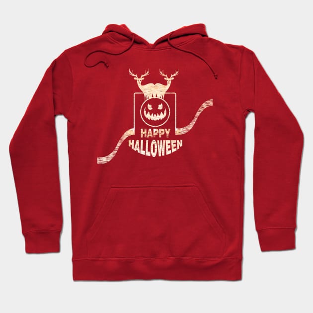 happy halloween scraches Hoodie by creative7